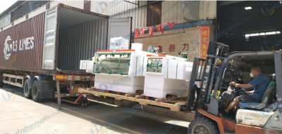 印度客户定制金属蚀刻机装柜出货！